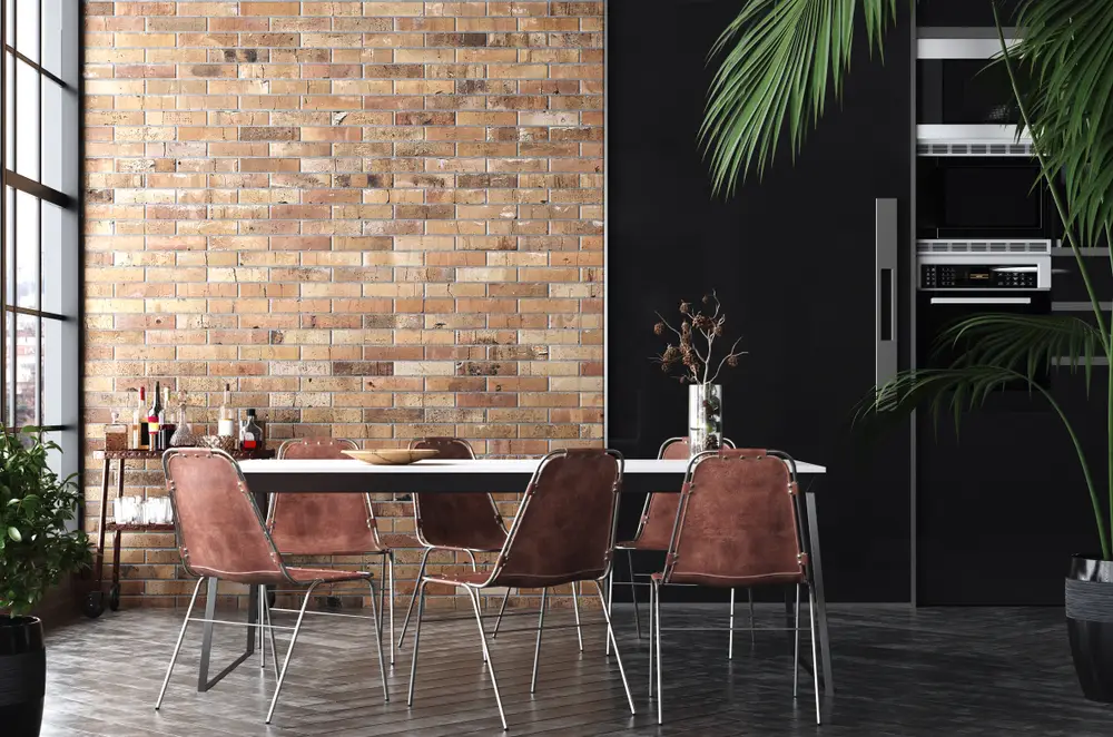 salle à manger industrielle